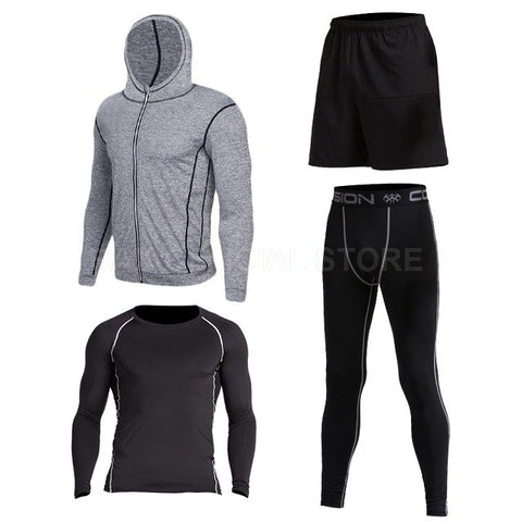 Vansydical Mens Sport Suit Running Suits