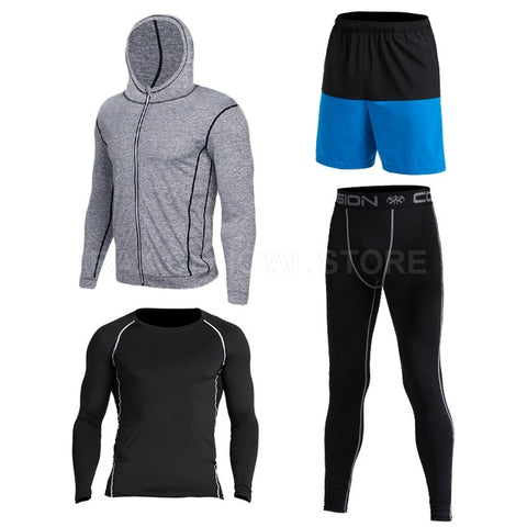 Vansydical Mens Sport Suit Running Suits