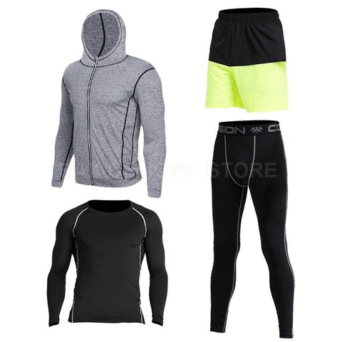 Vansydical Mens Sport Suit Running Suits