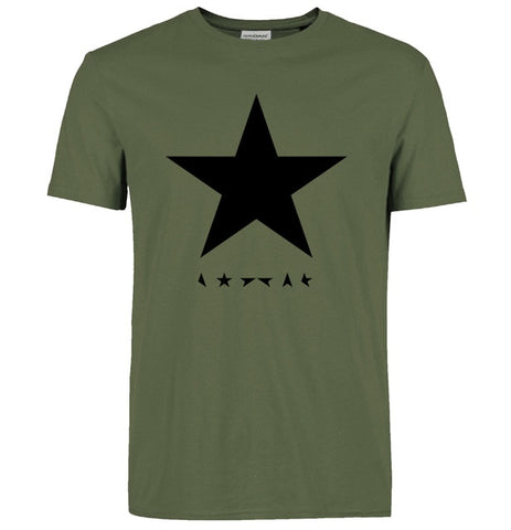 summer David Bowie black star men