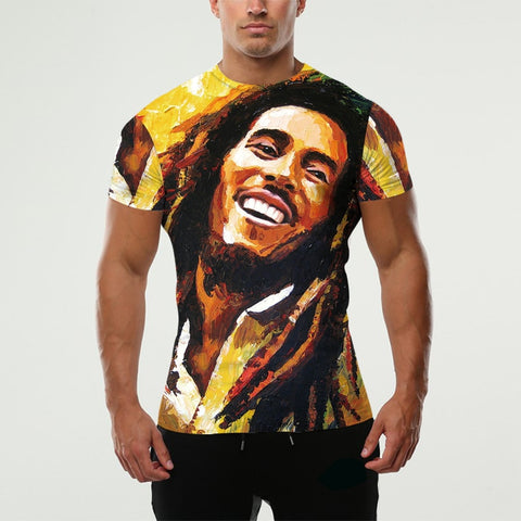 Bob Marley Shirt 3d T Shirt Men Clothes