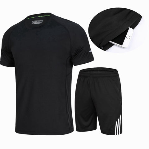 Men Running Uniforms Sets Jogging Sports
