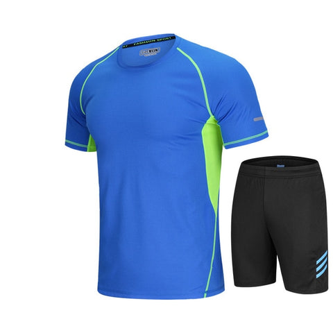 Men Running Uniforms Sets Jogging Sports