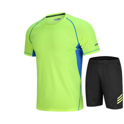 Men Running Uniforms Sets Jogging Sports