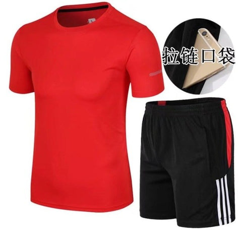 Men's Sport Running Suits Quick Dry