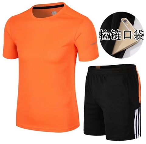 Men's Sport Running Suits Quick Dry