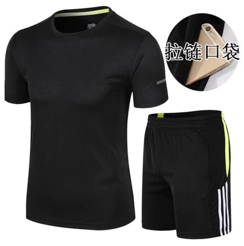 Men's Sport Running Suits Quick Dry