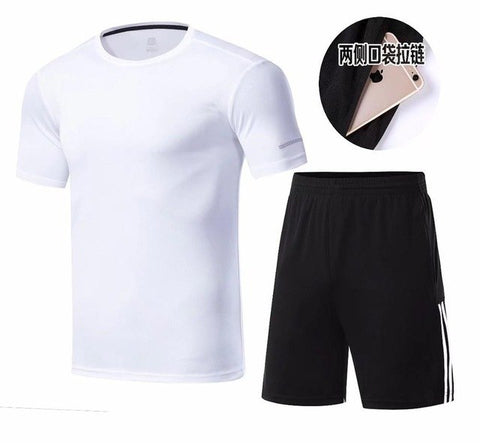 Men's Sport Running Suits Quick Dry