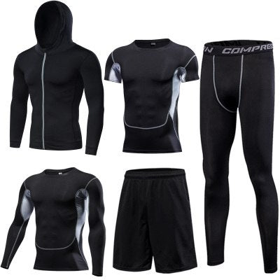 Running Set Men Compression Sport
