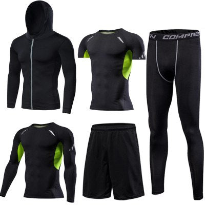 Running Set Men Compression Sport