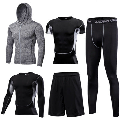 Running Set Men Compression Sport