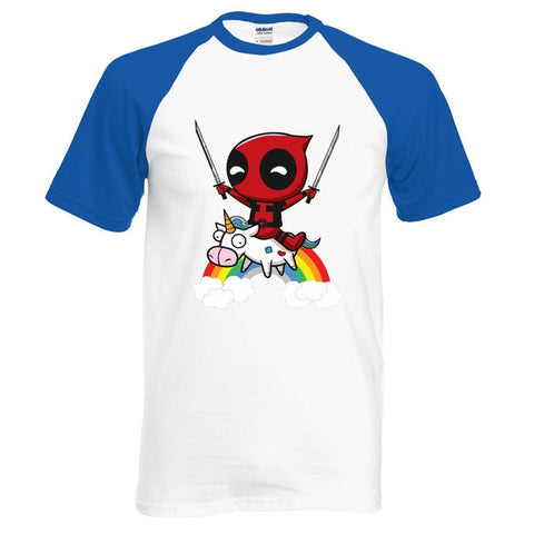 Deadpool Superhero Anime T Shirt Men