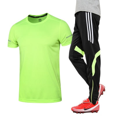 Men's Sport Running Suits Quick Dry