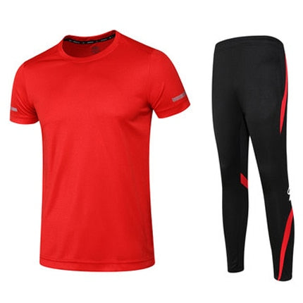 Men's Sport Running Suits Quick Dry