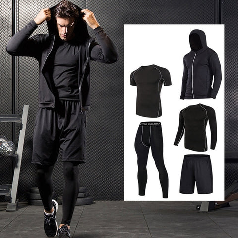 Quick Dry Sport Suits Men Compression