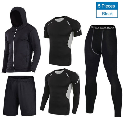 Quick Dry Sport Suits Men Compression
