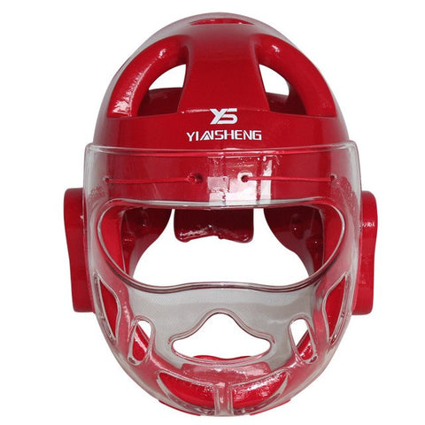 White Teakwondo helmet taekwondo protector