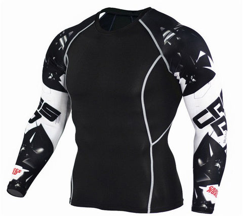 MMA For Men Compression Jogging Suits