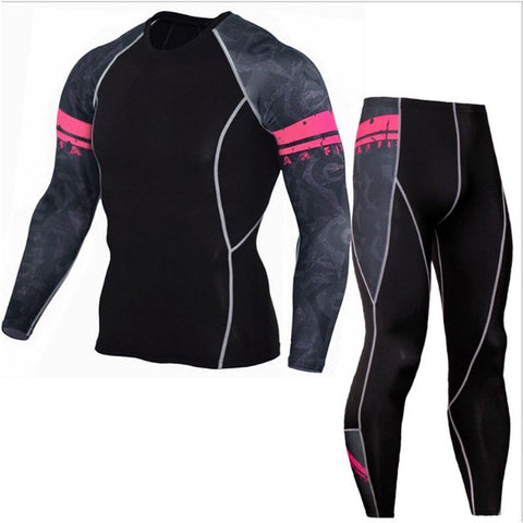 MMA For Men Compression Jogging Suits