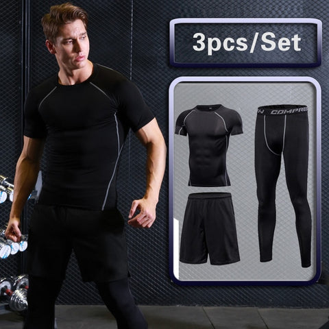 GYM Tights Sports Men's Compression Sportswear