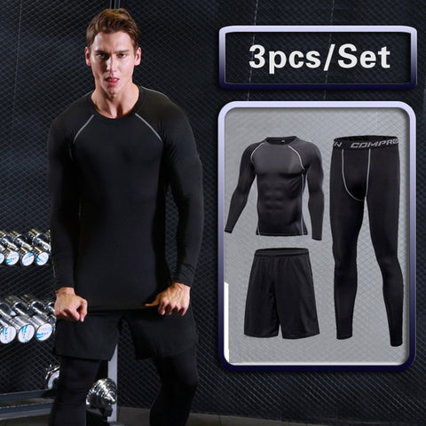 GYM Tights Sports Men's Compression Sportswear