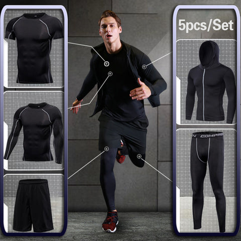GYM Tights Sports Men's Compression Sportswear