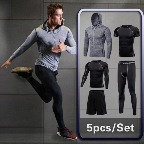 GYM Tights Sports Men's Compression Sportswear