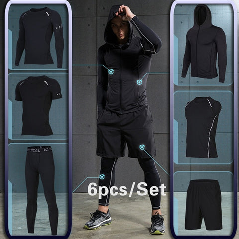 GYM Tights Sports Men's Compression Sportswear