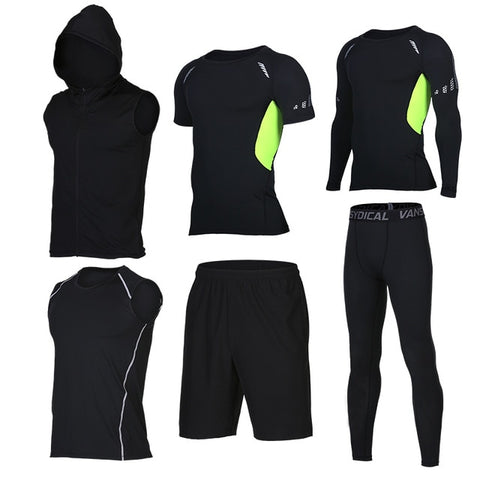 Sport Men Running Set Hot Fast Sweat
