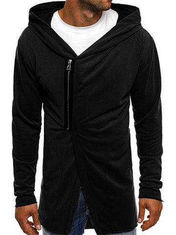 New Mens Long Sleeve Hip Hop Zipper