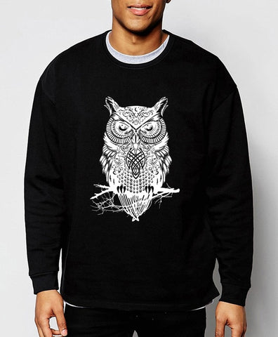 spring winter fashion owl animal sweatshir