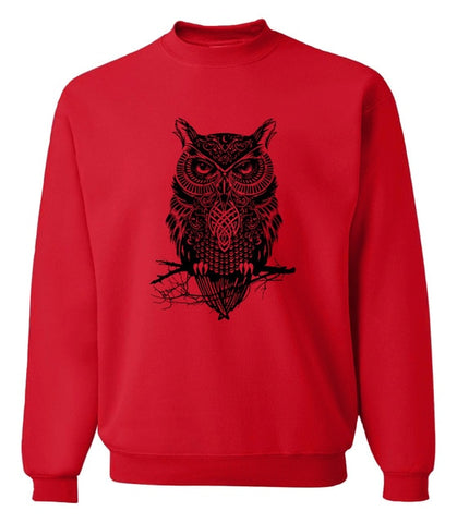 spring winter fashion owl animal sweatshir