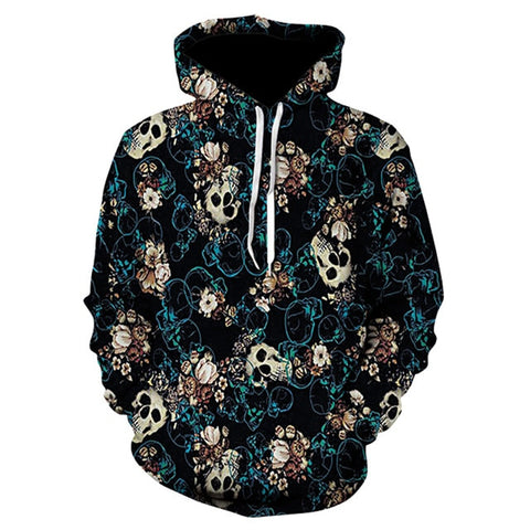 Skull headr Men Hoodies Sweatshirts