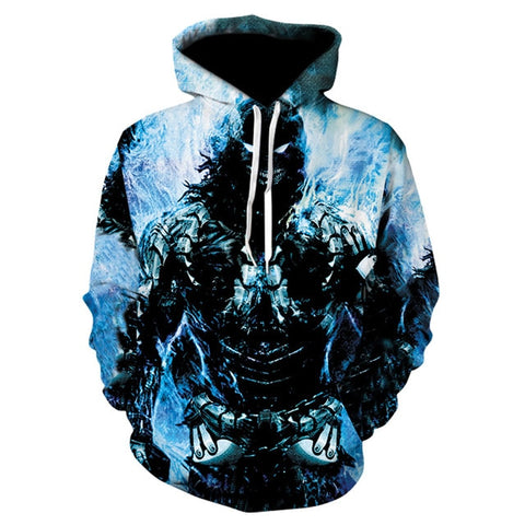 Skull headr Men Hoodies Sweatshirts