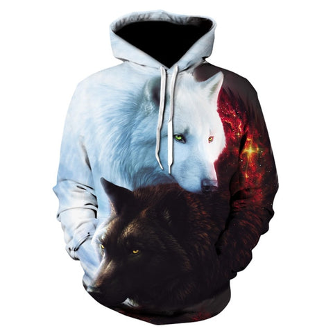 Skull headr Men Hoodies Sweatshirts