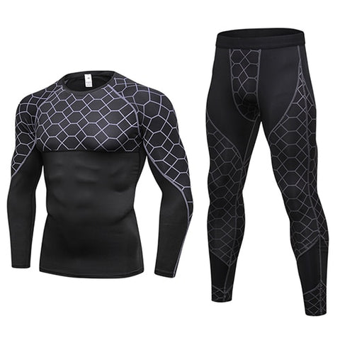Yel Hot Male Sport Suits Quick Dry Run