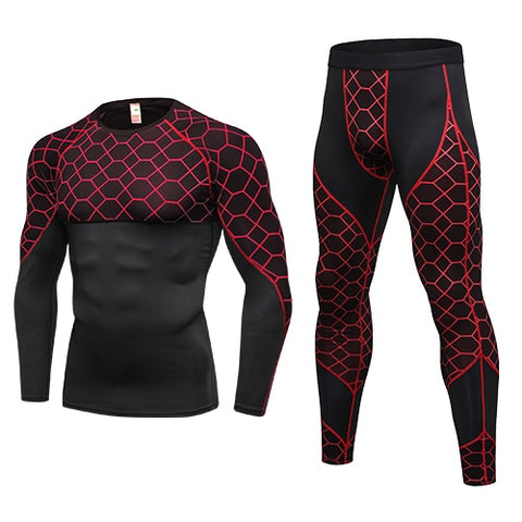 Yel Hot Male Sport Suits Quick Dry Run