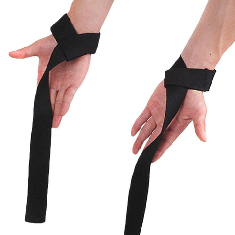 2Pcs Crossfit Gloves Weightlifting Straps