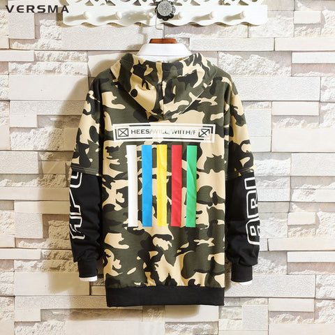 Hip Hop Streetwear Camouflage Print Urban