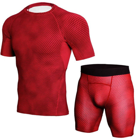 Short Sleeves Thermal Underwear Men