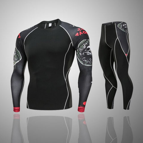 men's running suit MMA Clothing