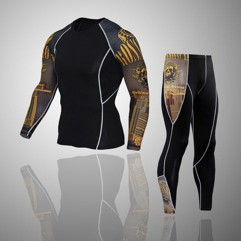 men's running suit MMA Clothing