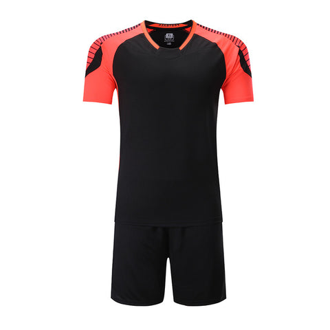 Men sport Running sets soccer kits Training