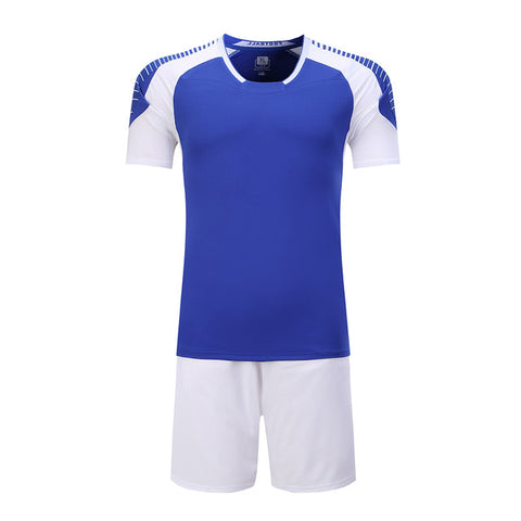Men sport Running sets soccer kits Training