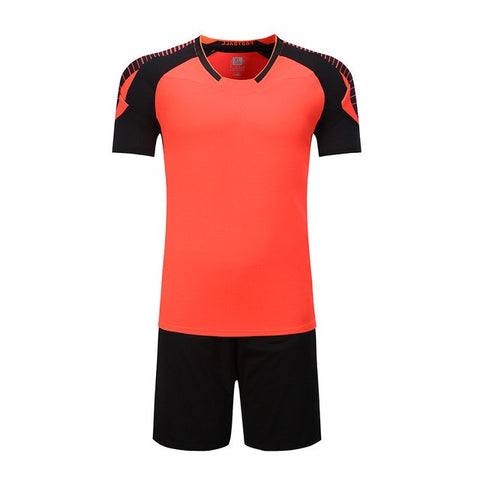 Men sport Running sets soccer kits Training
