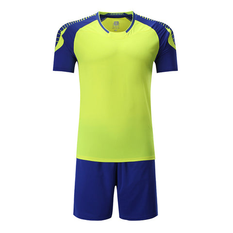 Men sport Running sets soccer kits Training