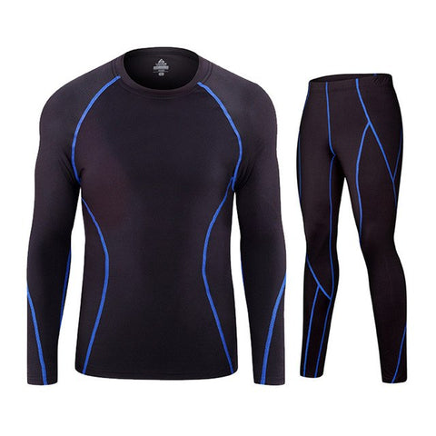 Men's thermal underwear sports running clothes
