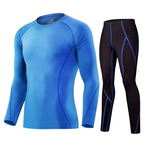 Men's thermal underwear sports running clothes