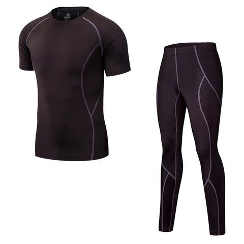 Men's thermal underwear sports running clothes