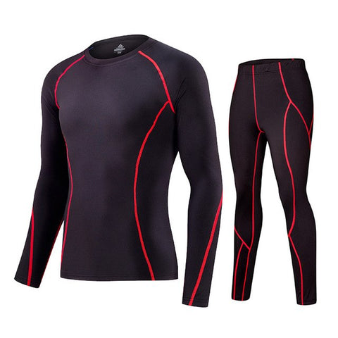 Men's thermal underwear sports running clothes